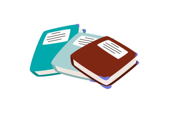 Back to School 3 Notebooks Icon