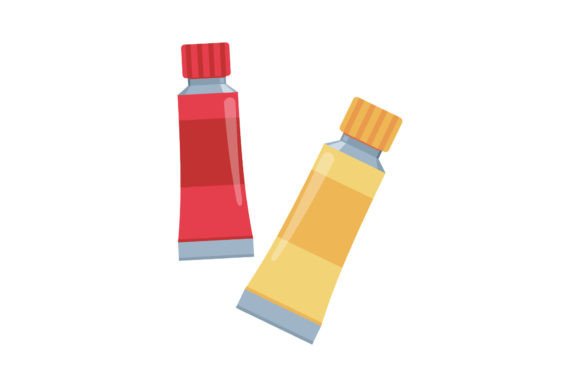 Back to School Acrylic Paints Icon: A Practical Resource for Educators, Designers, and Creative Planners