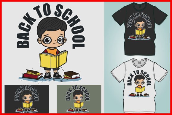 Back to School Character Graphic