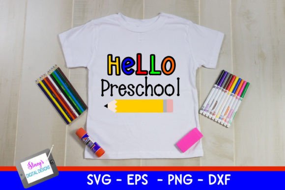 Back to School – Hello Preschool SVG: A Practical Choice for Early Learning Projects