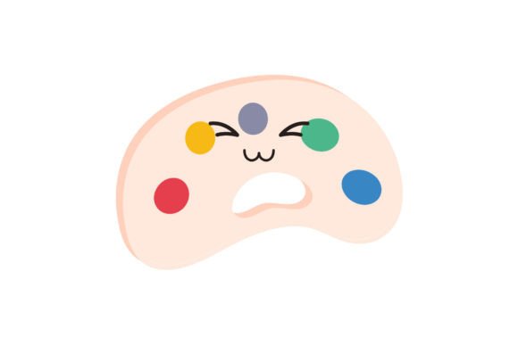 Back to School Kawai Icon Color Palette