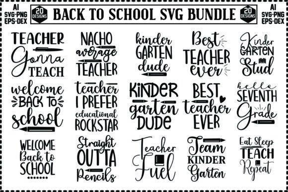 Back to School SVG Bundle Vol.11: A Strategic Creative Asset for Modern Design Professionals