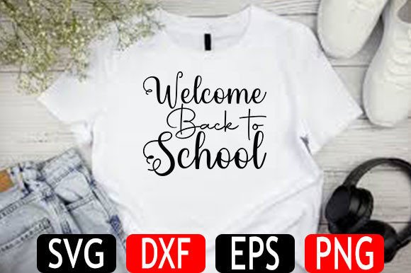 Back to School SVG Design, Welcome Back: A Versatile Digital Asset for Educators, Makers, and Small Businesses