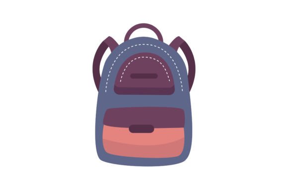 Cute Bags Icon Back to School