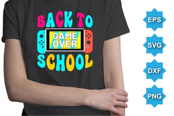 Game Over Back to School Typography SVG: A Strategic Creative Asset for Modern Makers