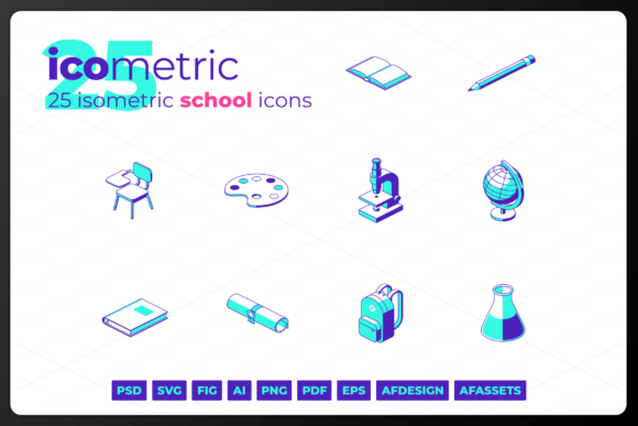 Why Designers and Educators Are Turning to Icometric – Back to School Isometric for Smarter Visual Communication
